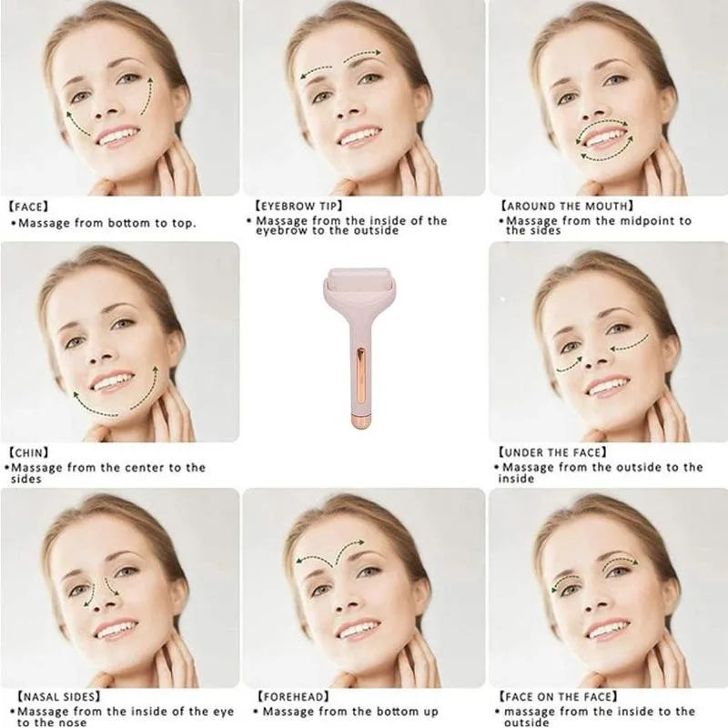 Rodillo de hielo para cara y cuerpo iRoller®